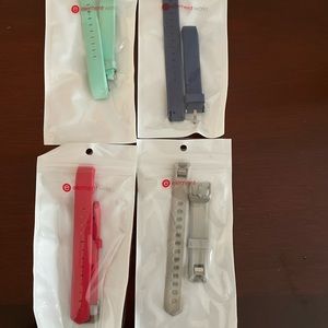 Fit Bit Bands. Multiple colors. New. Zoom in to see if they’ll fit yours. Four